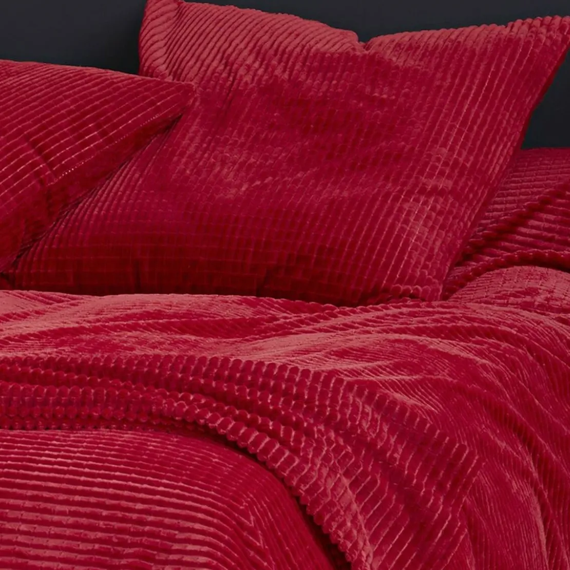 BecquetHousse de coussin ou d'oreiller DOLCE - Rouge brique