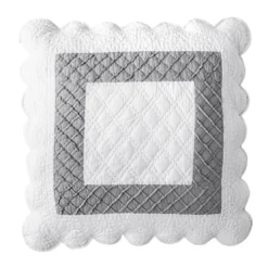 BecquetHousse de coussin polochon 50x15 - Blanc