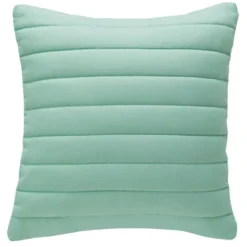 BecquetHousse d'oreiller carré double face en polyester CL. LIVERPOOL bleue
