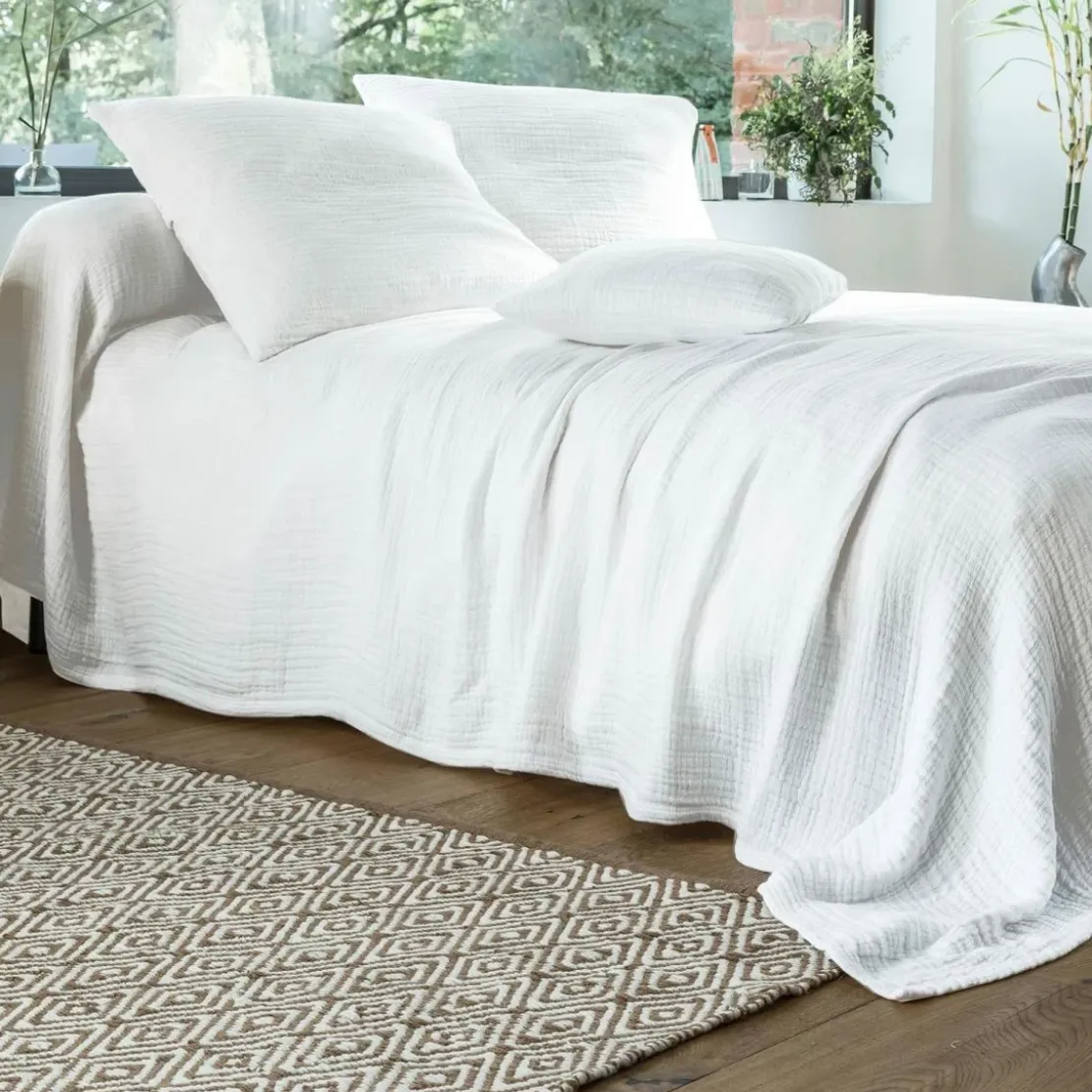 BecquetHousse d'oreiller CL WELLS - blanc