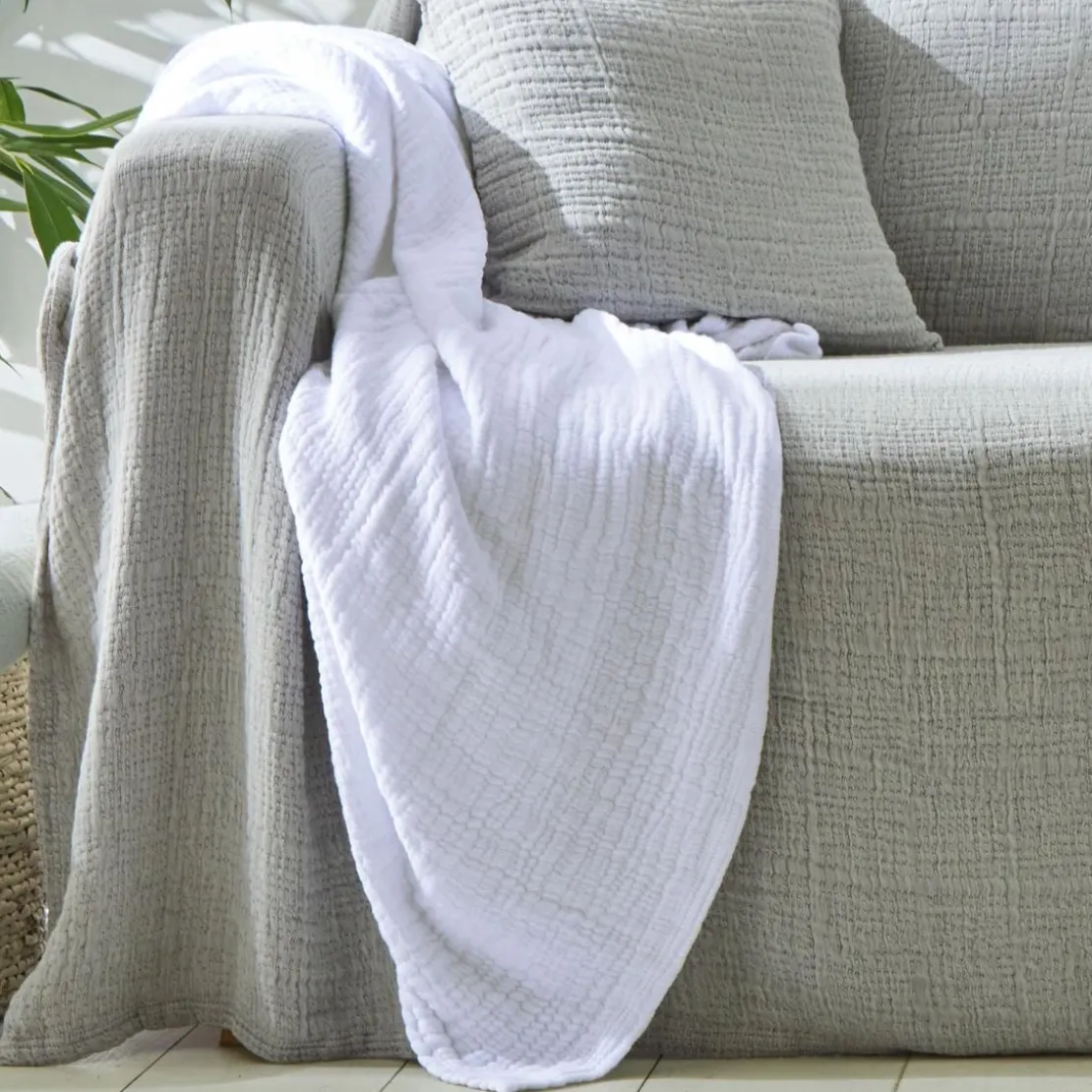 BecquetHousse d'oreiller CL WELLS - blanc