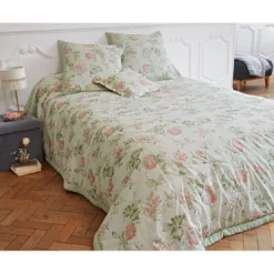 BecquetHousse d'oreiller coton VINITA - rose