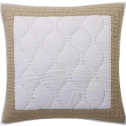 BecquetHousse d'oreiller en coton CLB.SEASEA - beige