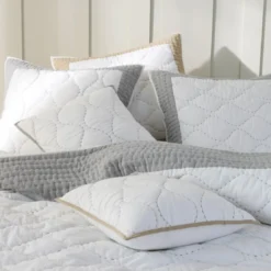BecquetHousse d'oreiller en coton CLB.SEASEA - beige
