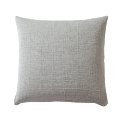BecquetHousse d'oreiller en gaze de coton WELLS - gris