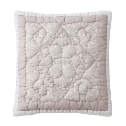 BecquetHousse d'oreiller ou de coussin en coton motif arabesquesvieux rose - TRIANON