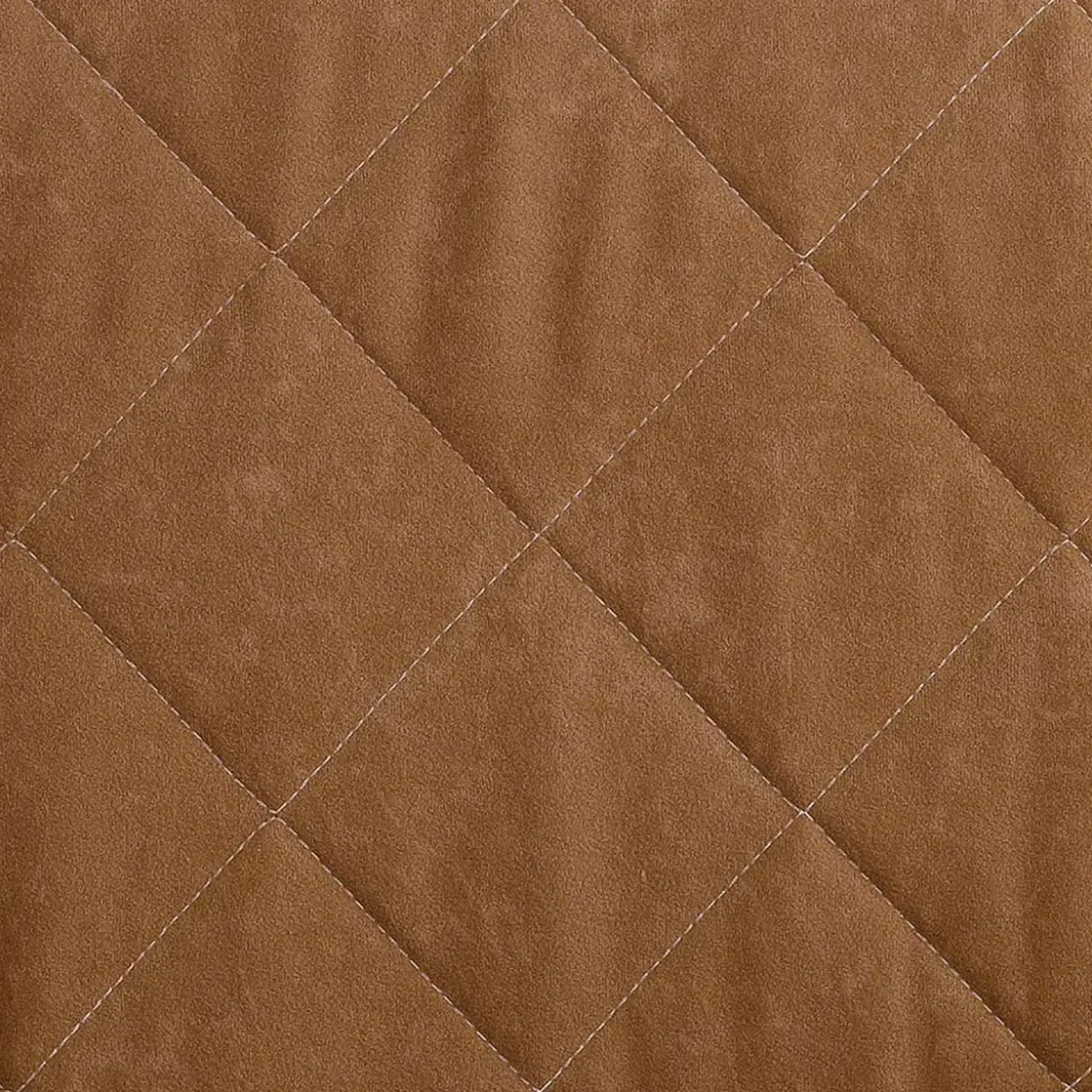 BecquetHousse fauteuil, canapé en microfibre - Marron noisette