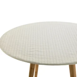 BecquetHousse Protege Table 145cm Blanche