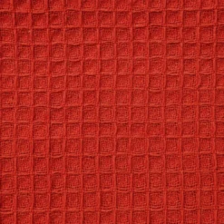 BecquetJeté de fauteuil ou canapé nid-d'abeilles en coton orange poterie - FEROE