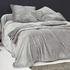 BecquetJeté de lit DOLCE - gris