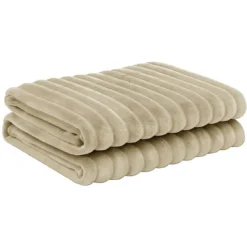 BecquetJeté de lit en polyester écru - TENDRESSE