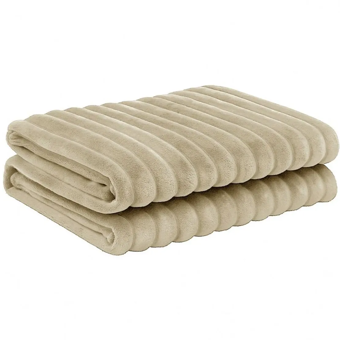 BecquetJeté de lit en polyester écru - TENDRESSE