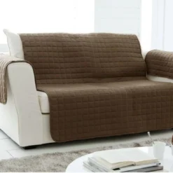 BecquetLot de 2 accoudoirs matelassés 70 x 55 cm - marron Taupe