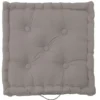 BecquetLot de 2 coussins matelas en coton gris moyen - ISIS