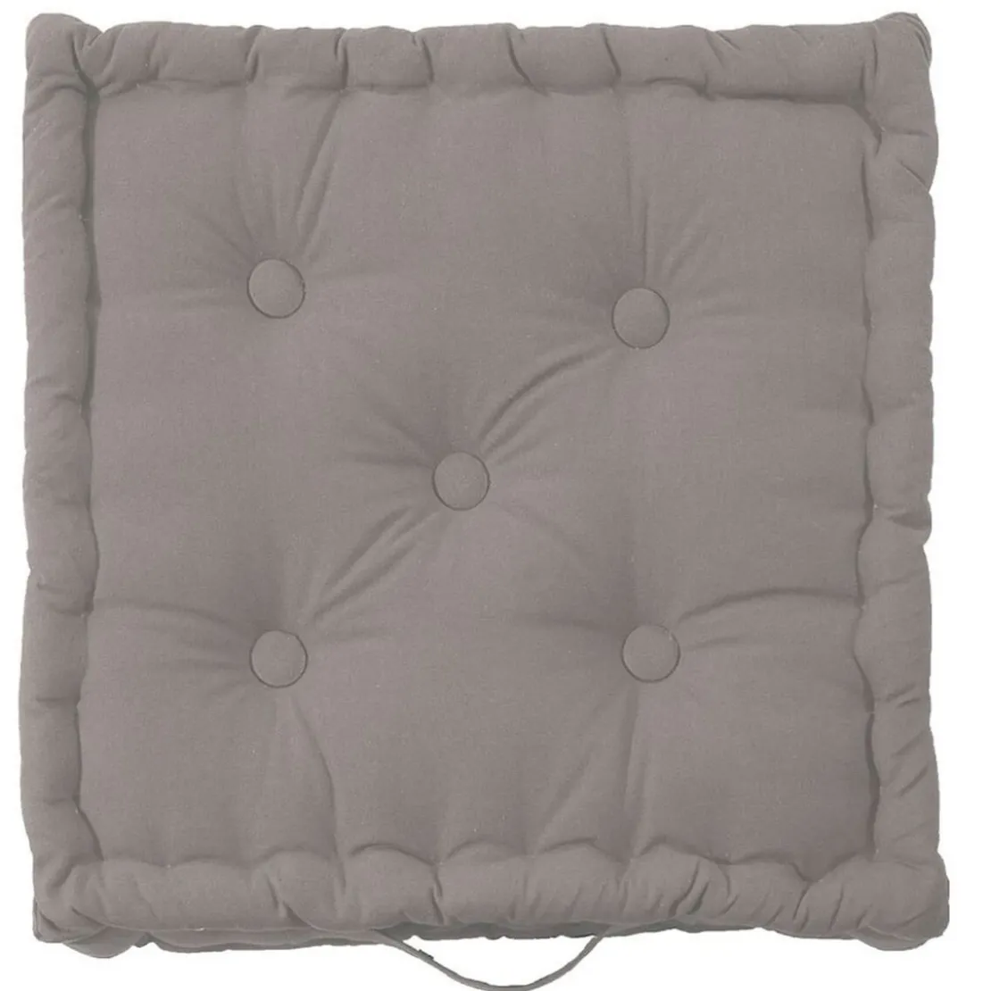 BecquetLot de 2 coussins matelas en coton gris moyen - ISIS