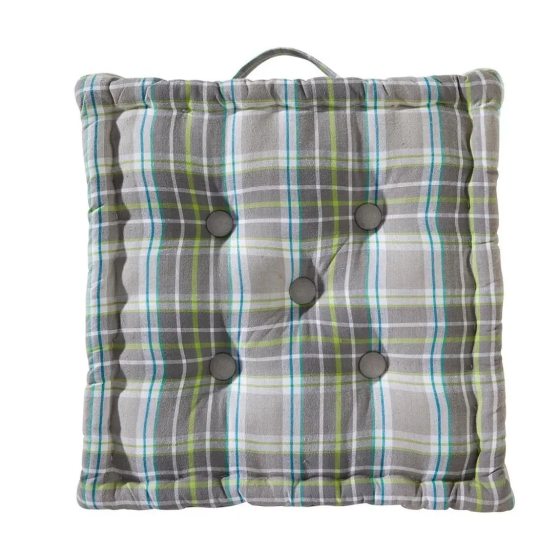 BecquetLot de 2 coussins matelas capitons - Gris Perle