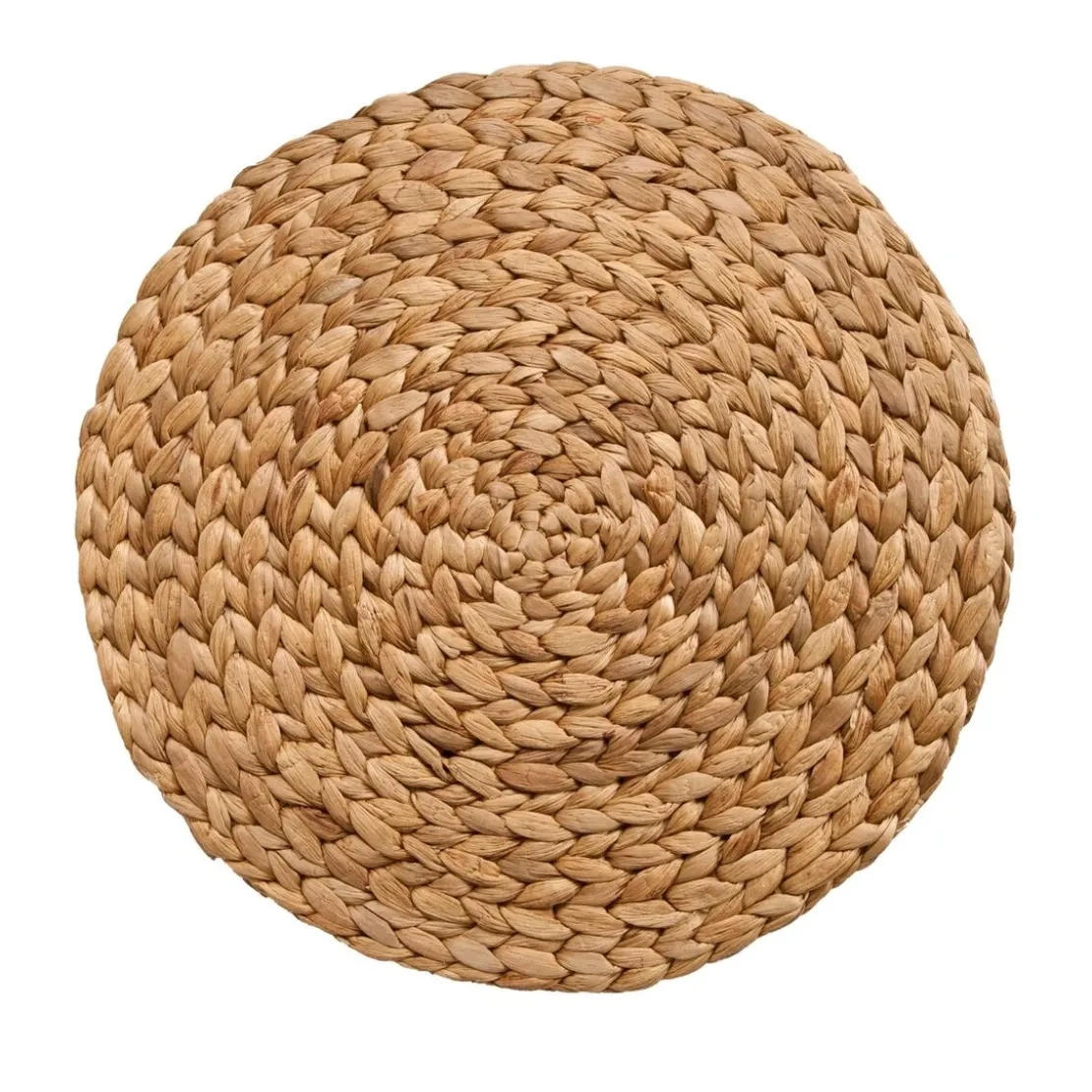 BecquetLot de 4 Dessous d'assiettes ronds tressés RUBINE - naturel