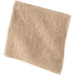 BecquetLot de 2 Essuie-mains carré PRATIK - beige sable