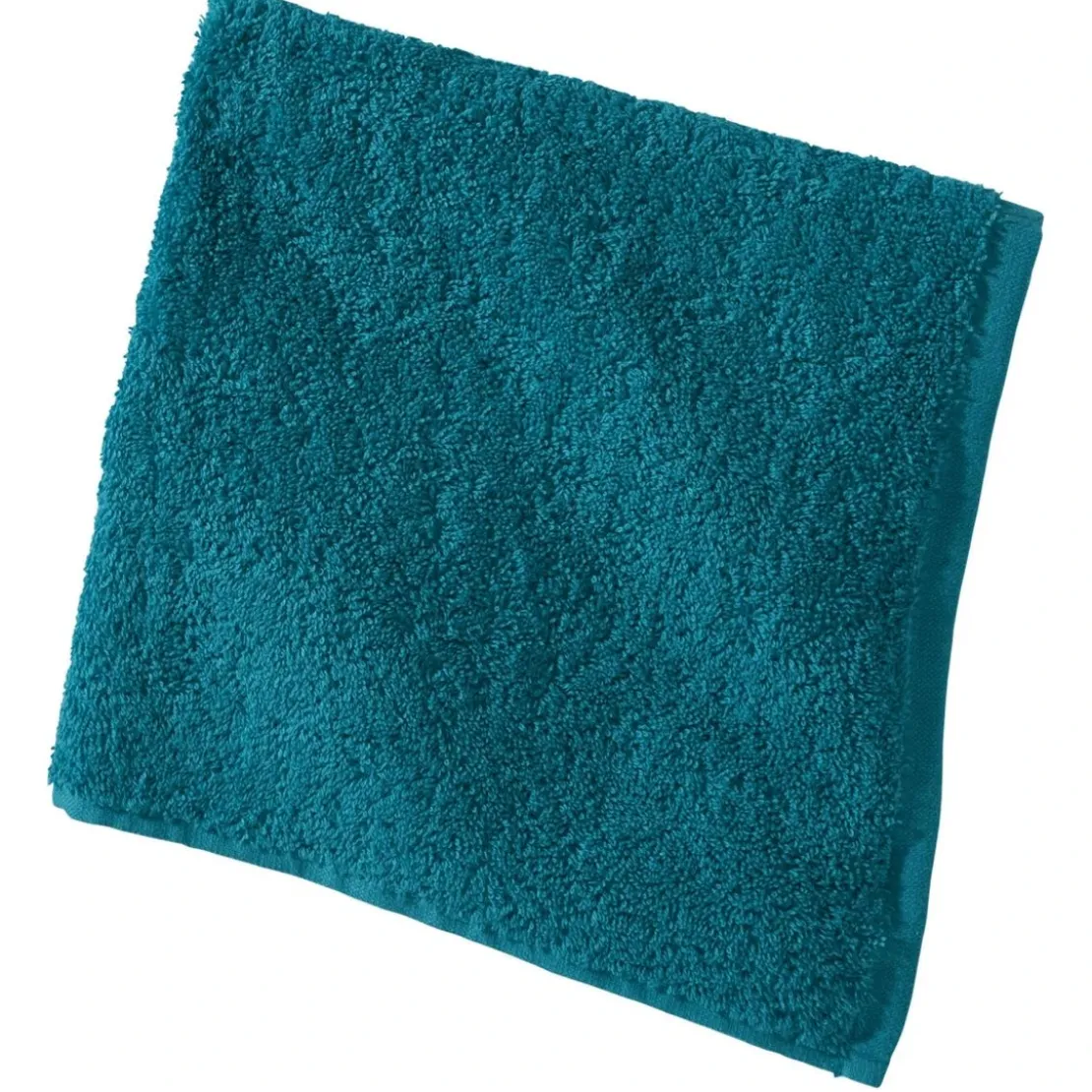 BecquetLot de 2 Essuie-mains carré PRATIK - bleu canard