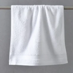 BecquetLot de 2 gants de toilette en coton 500g/m² ATLANTIQUE - blanc