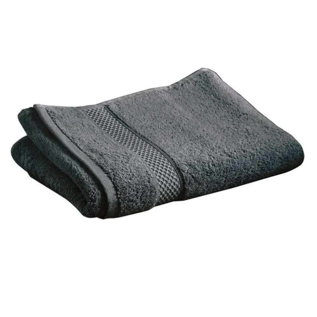 BecquetLot de 2 gants de toilette AIRDROPgris charbon en coton