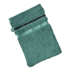 BecquetLot de 2 gants de toilette EXTRA SOFT - vert eucalyptus