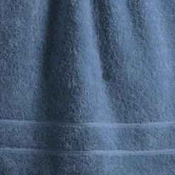 BecquetLot de 2 gants de toilette 600g/m² COTON EGYPTE - Indigo