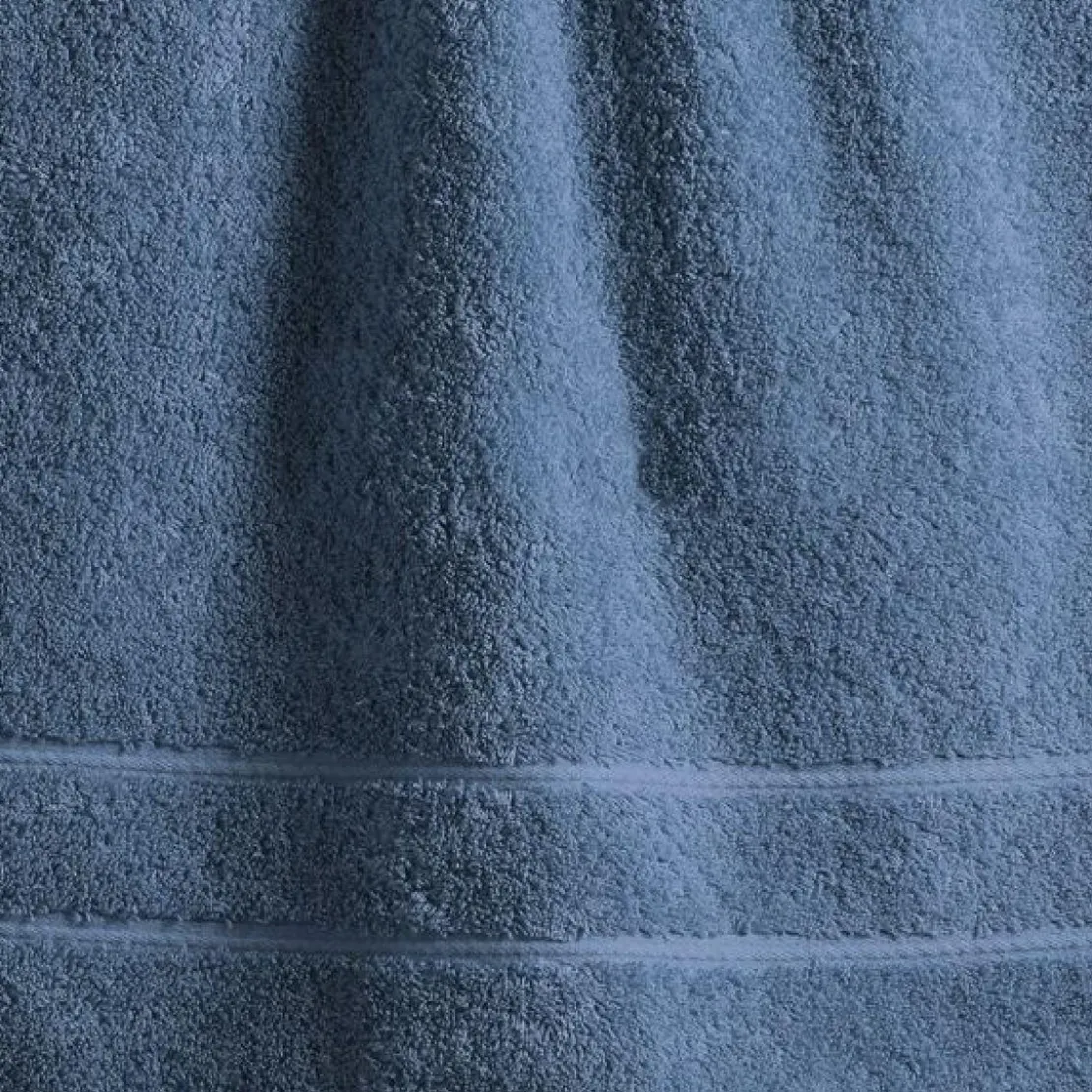 BecquetLot de 2 gants de toilette 600g/m² COTON EGYPTE - Indigo