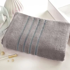 BecquetLot de 2 gants de toilette EXTRA SOFT - gris silex