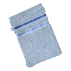 BecquetLot de 2 gants de toilette EXTRA SOFT - bleu nuage