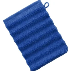 BecquetLot de 2 gants de toilette 500 g/m² DREAM - bleu outremer
