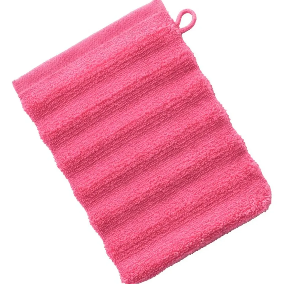 BecquetLot de 2 gants de toilette 500 g/m² DREAM - rose bonbon