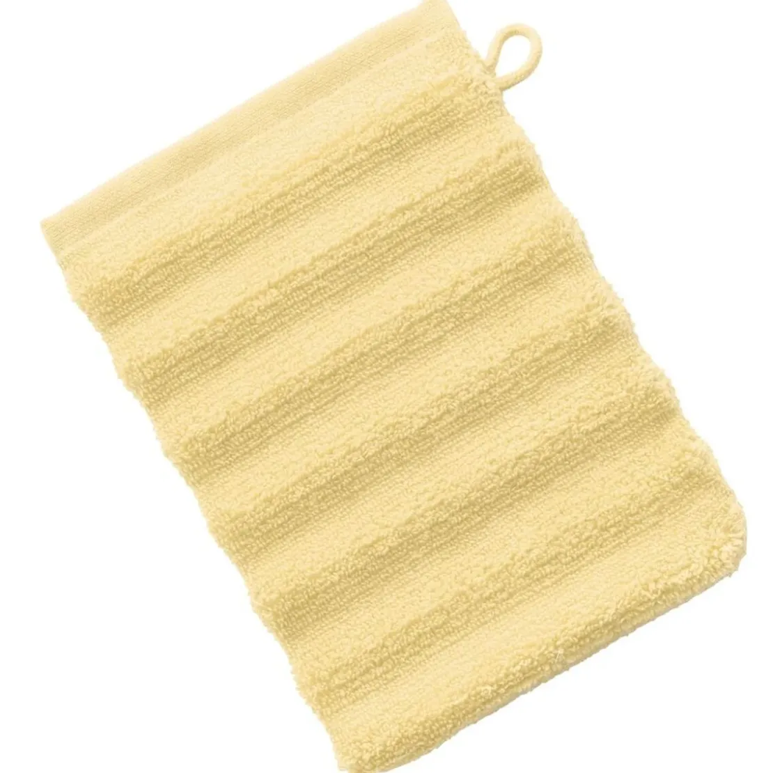 BecquetLot de 2 gants de toilette 500 g/m² DREAM - Jaune