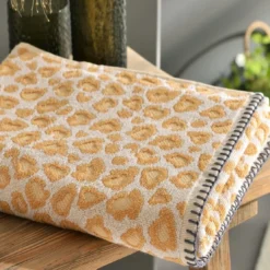 BecquetLot de 2 gants FAUVE motif leopards - beige