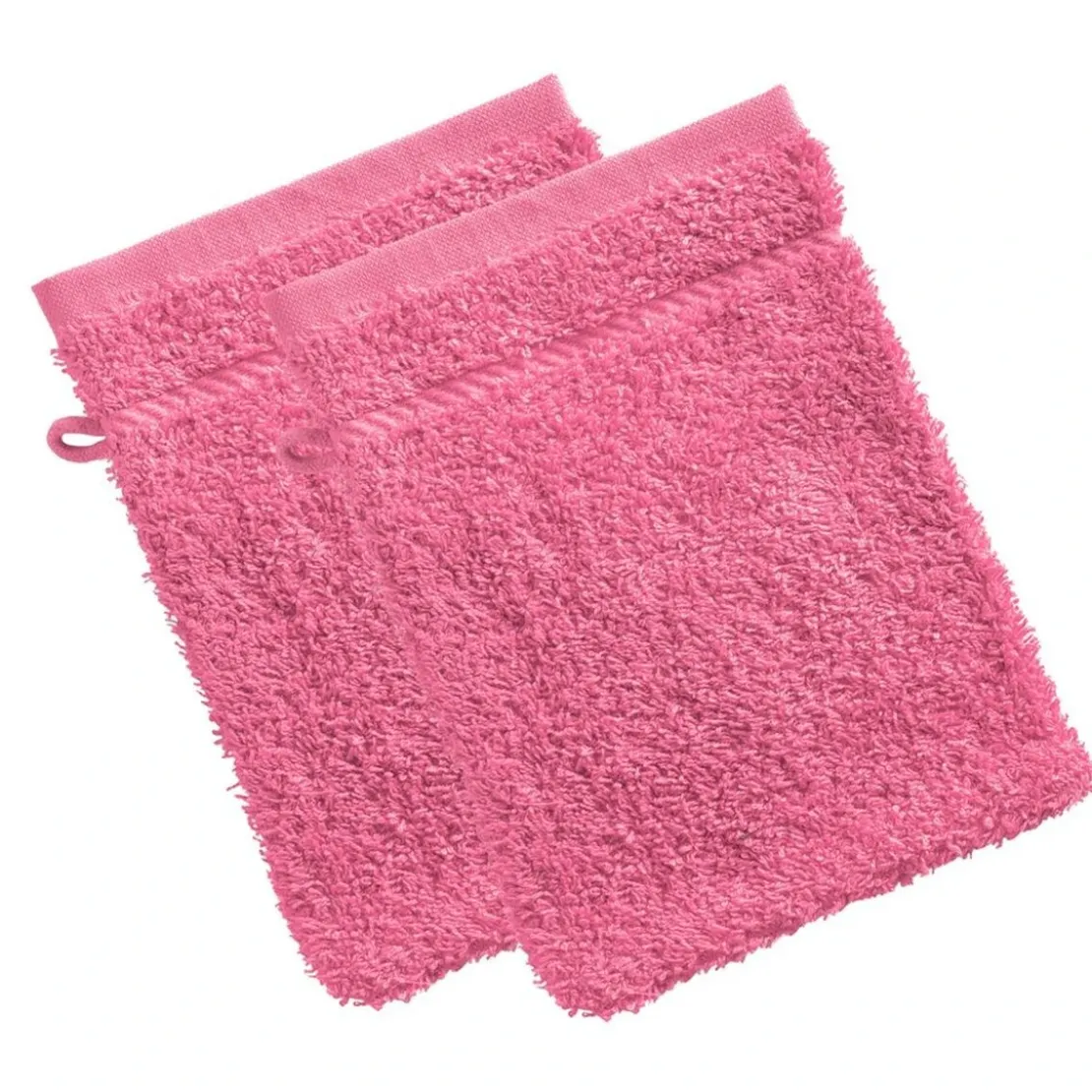 BecquetLot de 2 gants unis coton - Rose