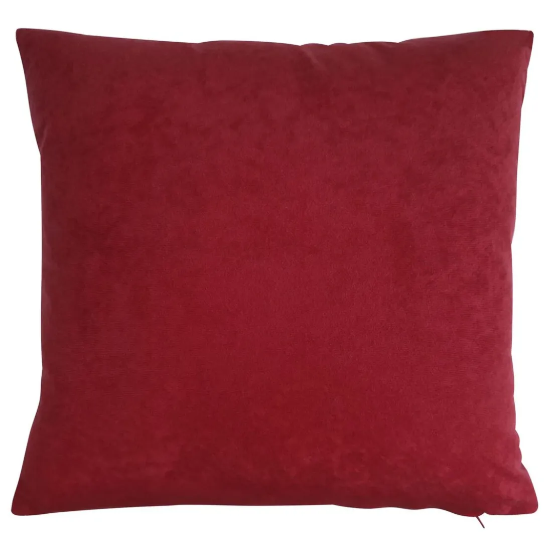 BecquetLot de 2 housses coussin en microfibre rose framboise - ROYALE