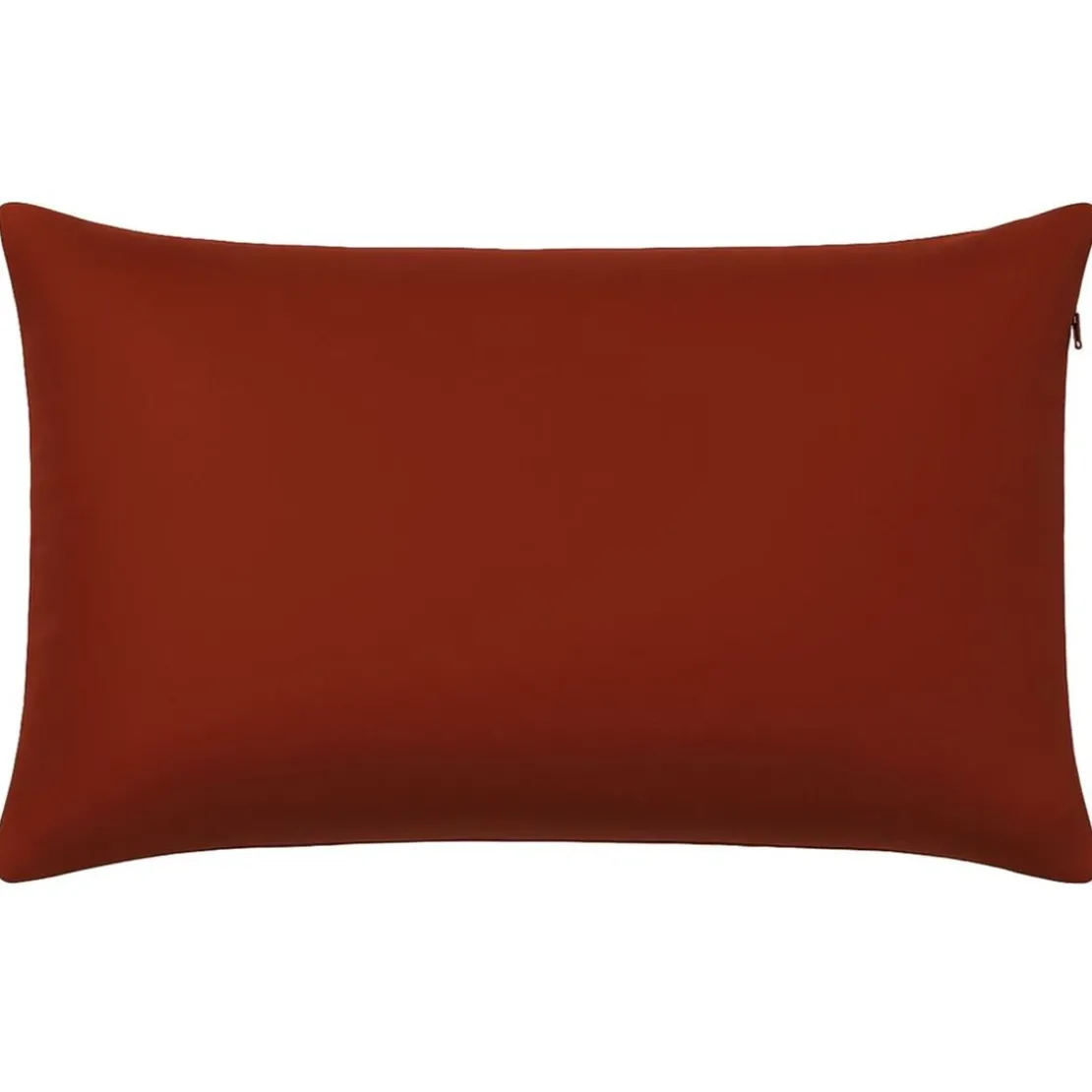 BecquetLot de 2 housses coussin accoudoir doudoune - Rouge Brique