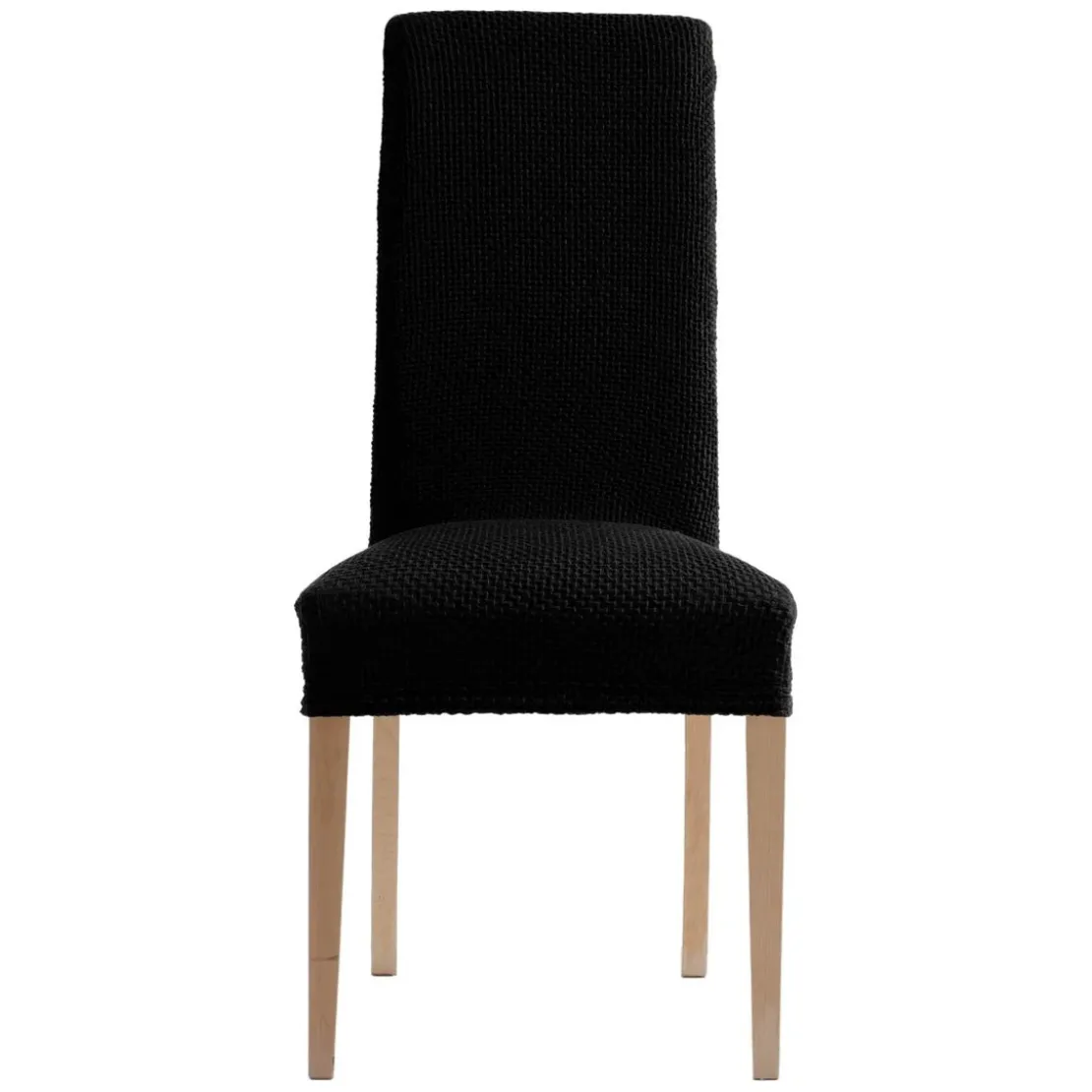 BecquetLot de 2 housses de chaise bi-extensibles CORA BI - noir