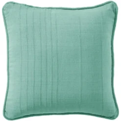 BecquetLot de 2 housses de coussin, ou d'oreiller en coton ORION - vert céladon