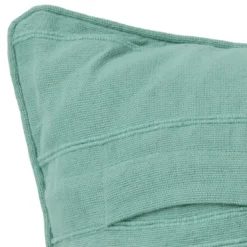 BecquetLot de 2 housses de coussin, ou d'oreiller en coton ORION - vert céladon