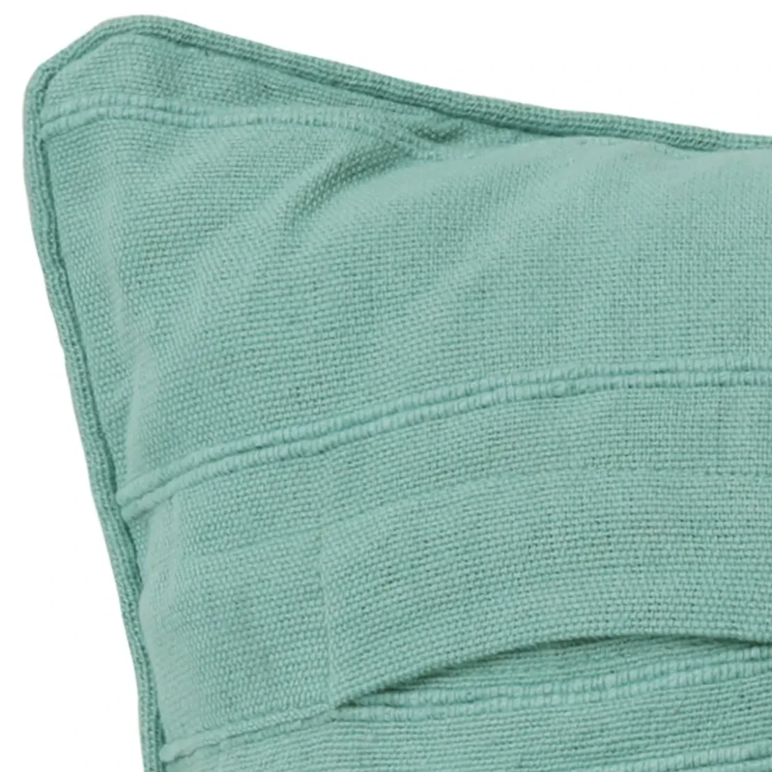 BecquetLot de 2 housses de coussin, ou d'oreiller en coton ORION - vert céladon