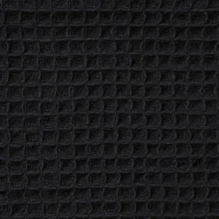 BecquetLot de 2 housses de coussin en coton nid d'abeille gris anthracite - FEROE