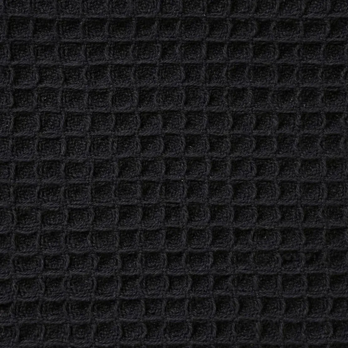 BecquetLot de 2 housses de coussin en coton nid d'abeille gris anthracite - FEROE