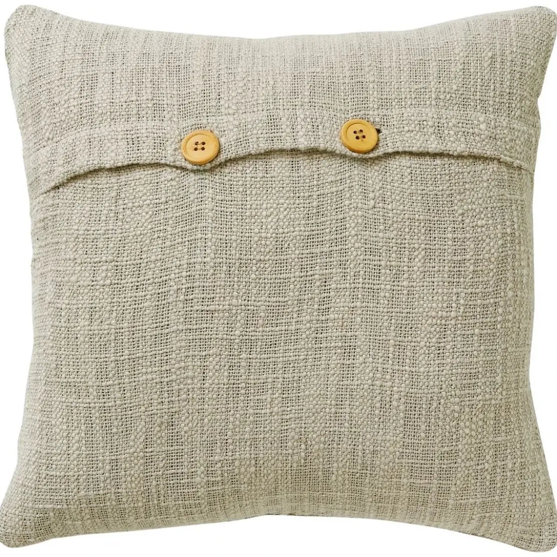 BecquetLot de 2 housses de coussin en coton beige - TABATA