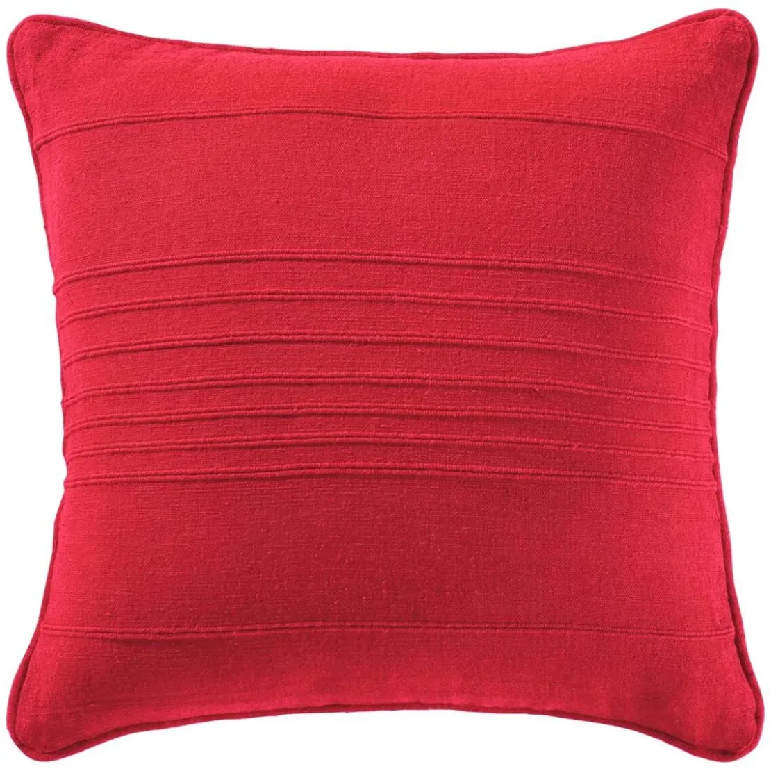 BecquetLot de 2 housses de coussin en coton rouge - ORION