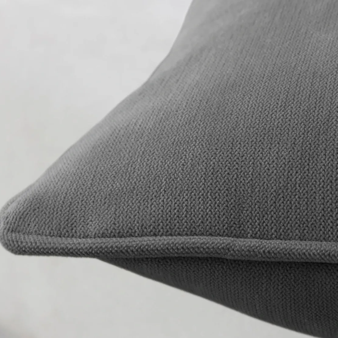 BecquetLot de 2 housses de coussin GALENA CLIC - gris anthracite