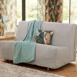 BecquetLot de 2 housses de coussin KEVARA - gris chiné