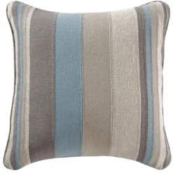BecquetLot de 2 housses d'oreiller ou de coussin en coton gris - ORIONA
