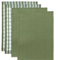BecquetLot de 2 ou de 4 torchons RIOU - vert