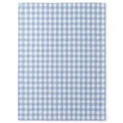 BecquetLot de 3 ou 6 torchons en coton bleu et beige à motifs carreaux et rayures - PACHOU